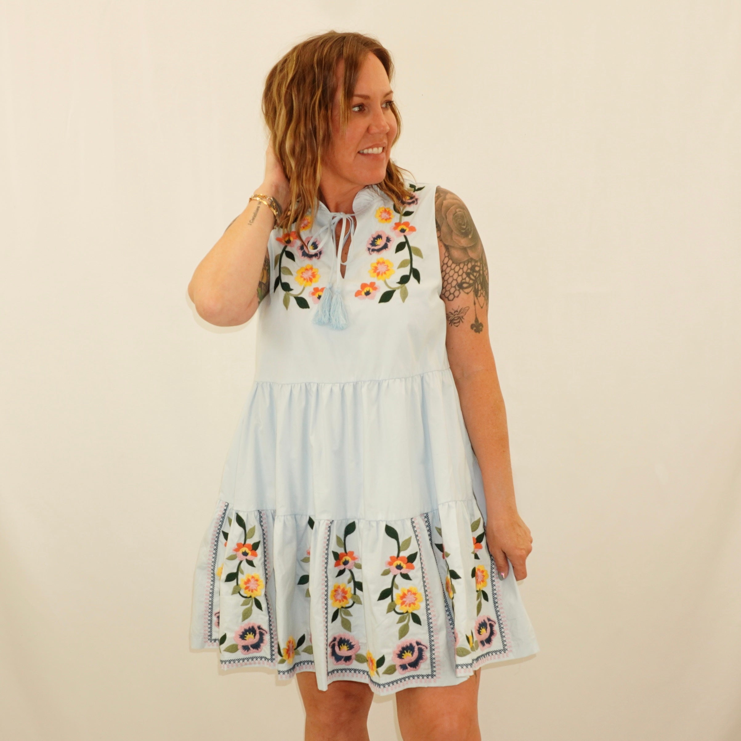 Floral Mini Dress