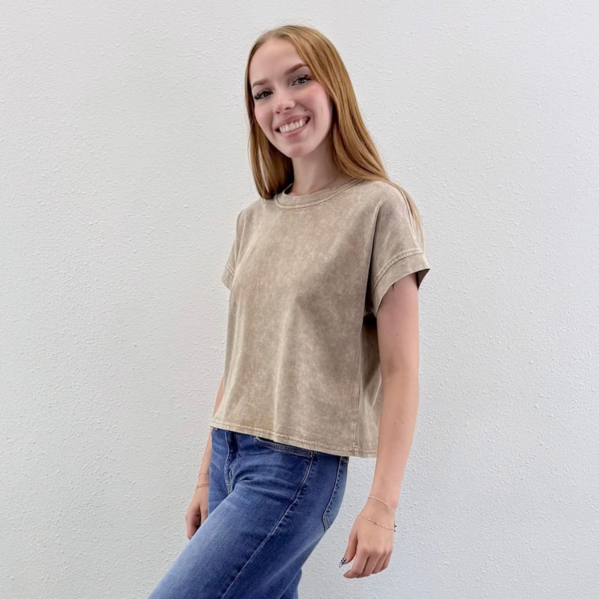 washed Basic Tee