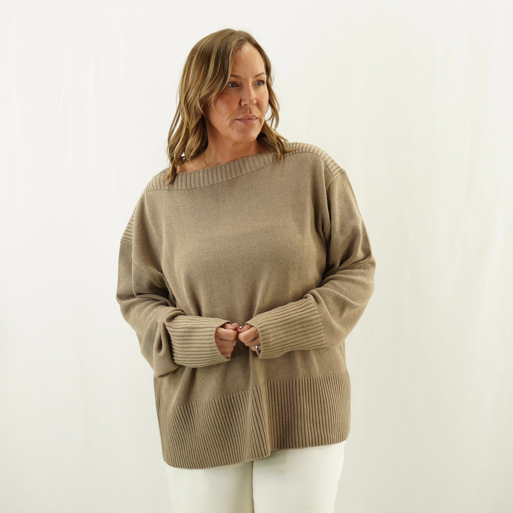 Boatneck Pullover