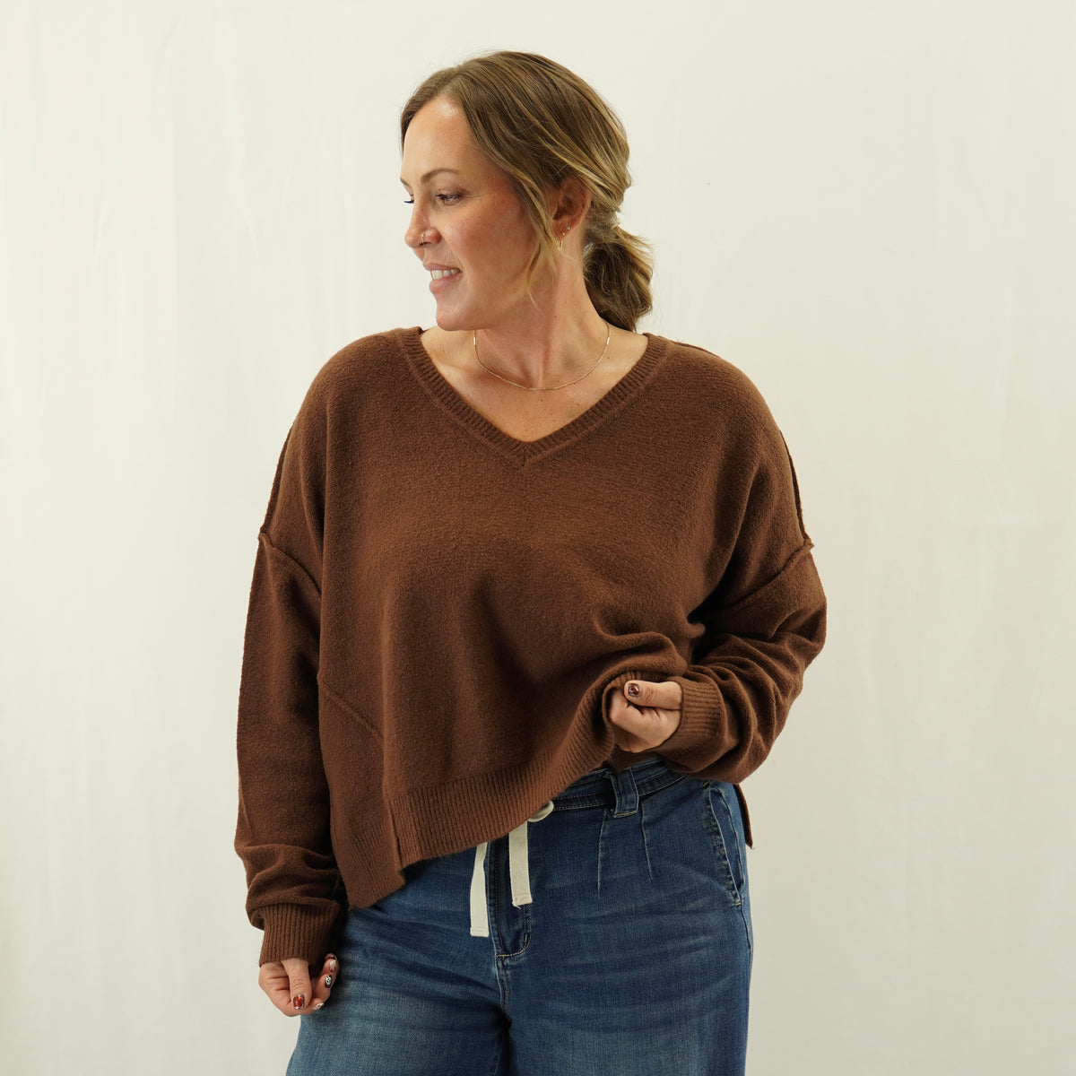 Maple knit sweater
