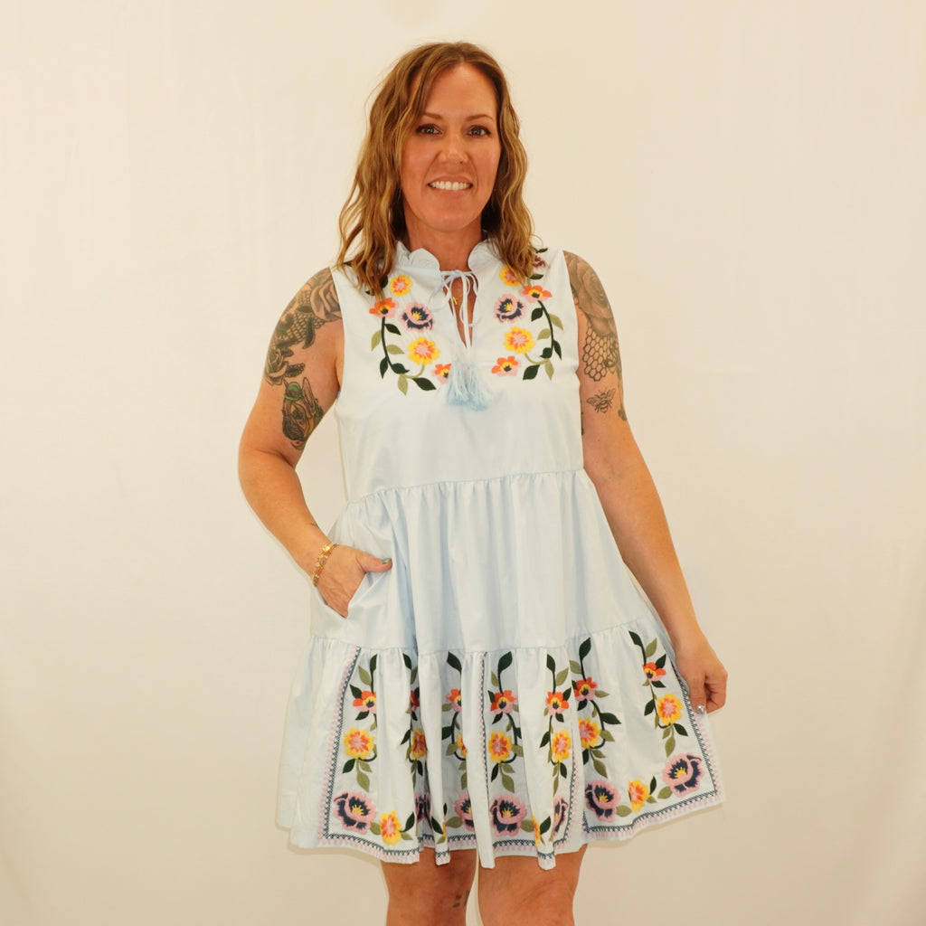 Floral Mini Dress