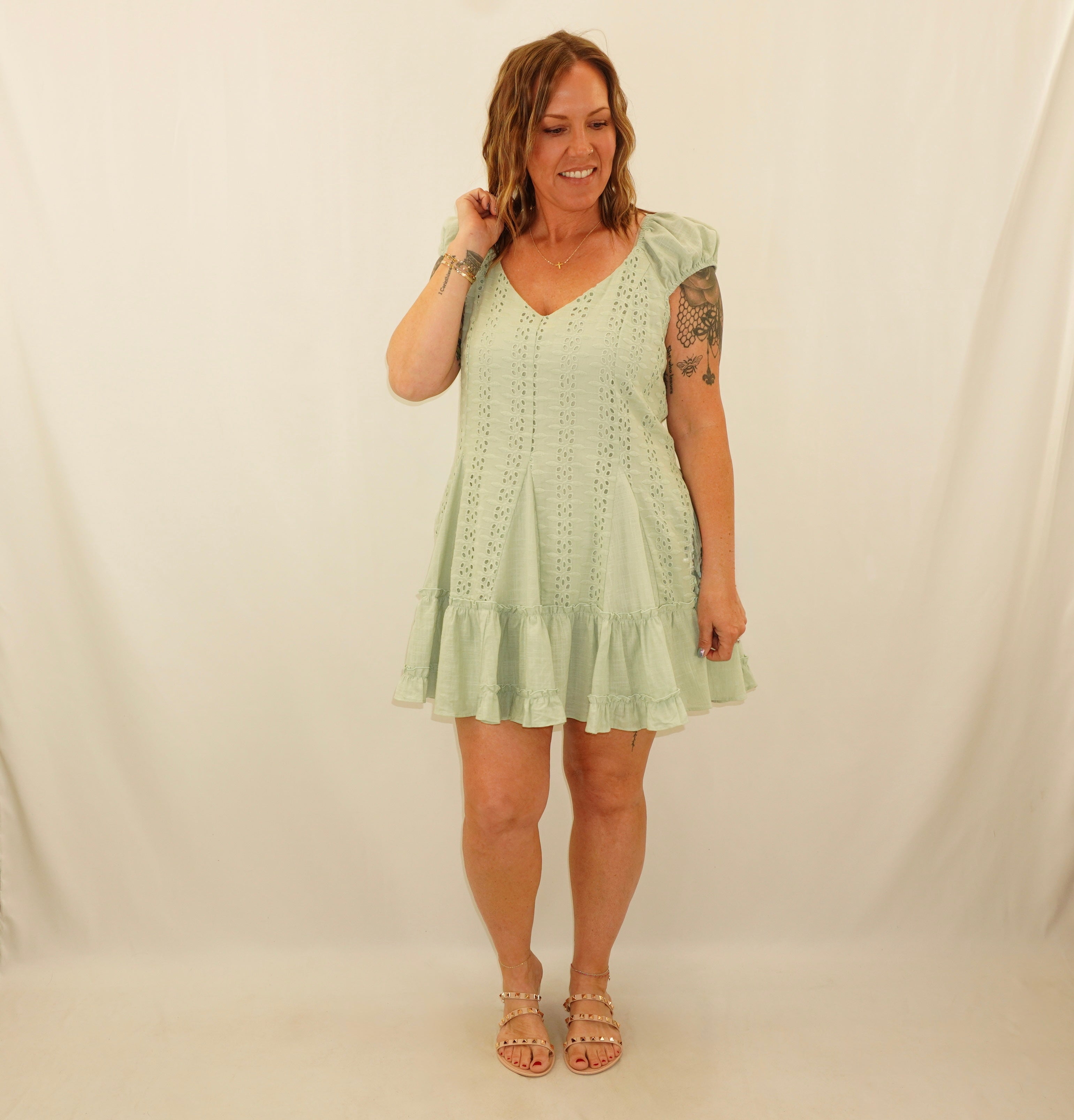 Eyelet Dress