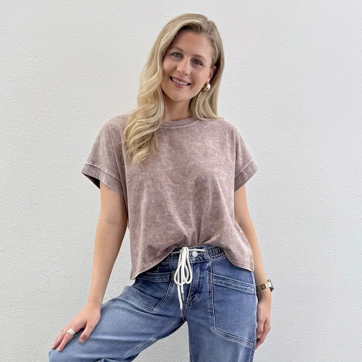 washed Basic Tee