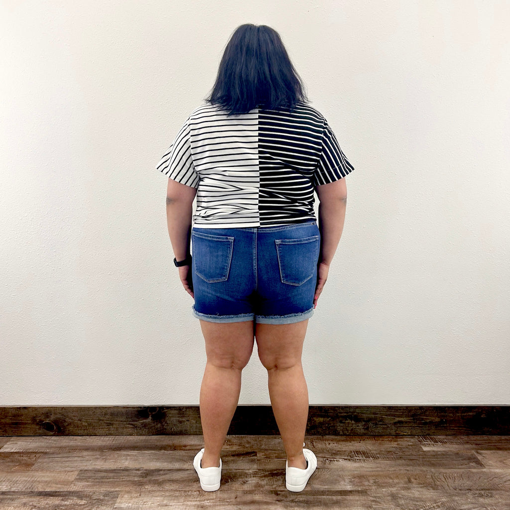 HR Fold Hem Shorts