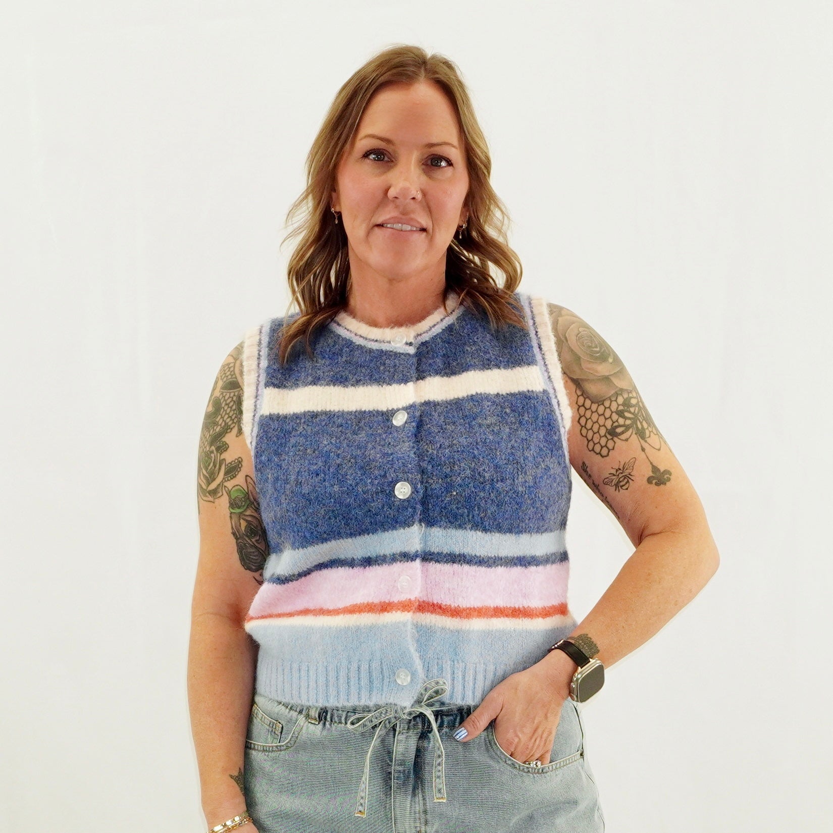 Blue Sweater Vest