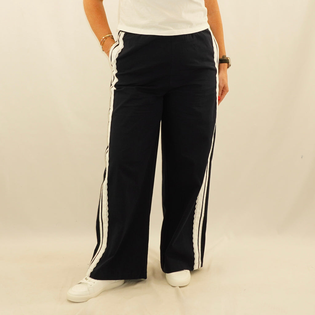 Lace Track Pants
