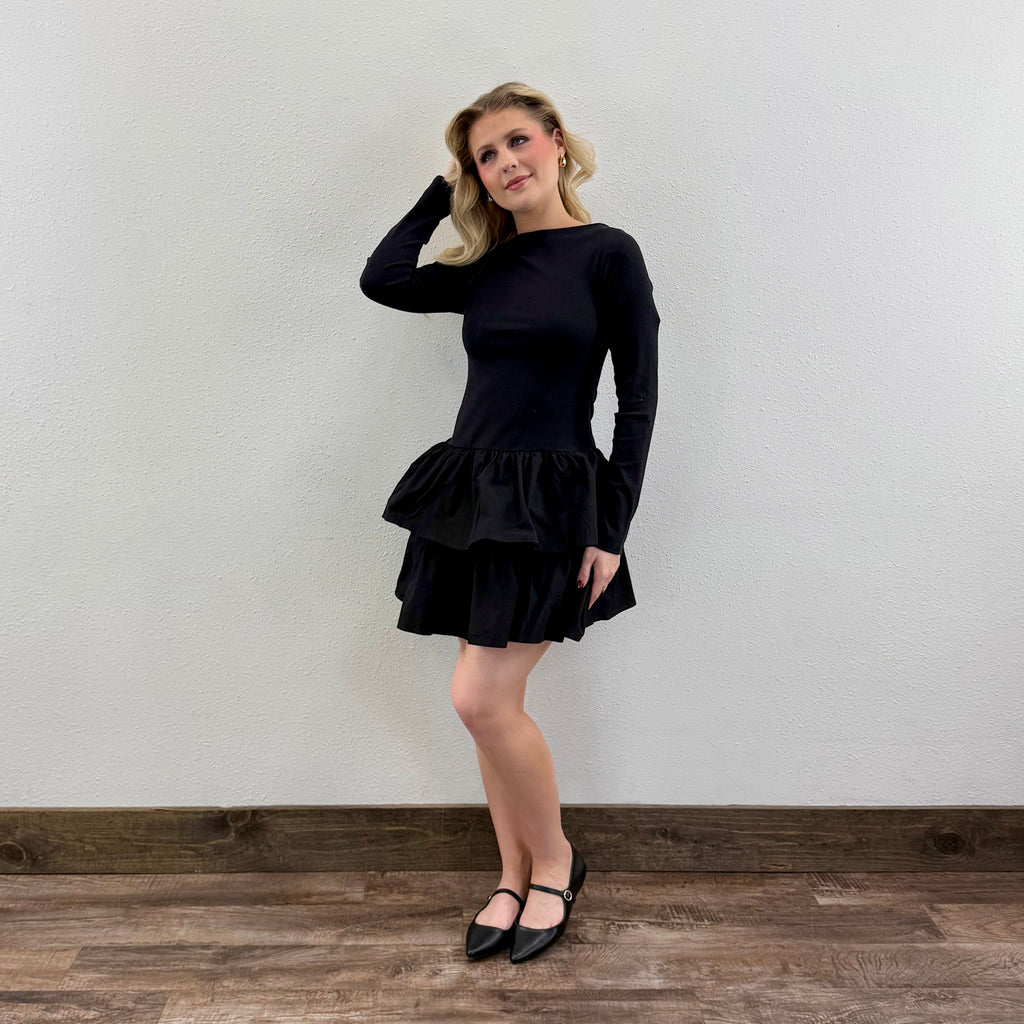 Boat Neck Dress