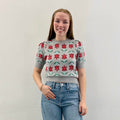 Floral Knit Top
