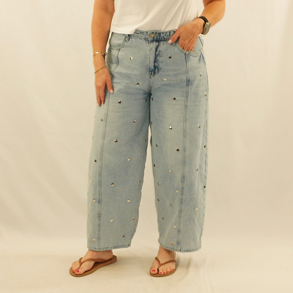 Studded Jeans
