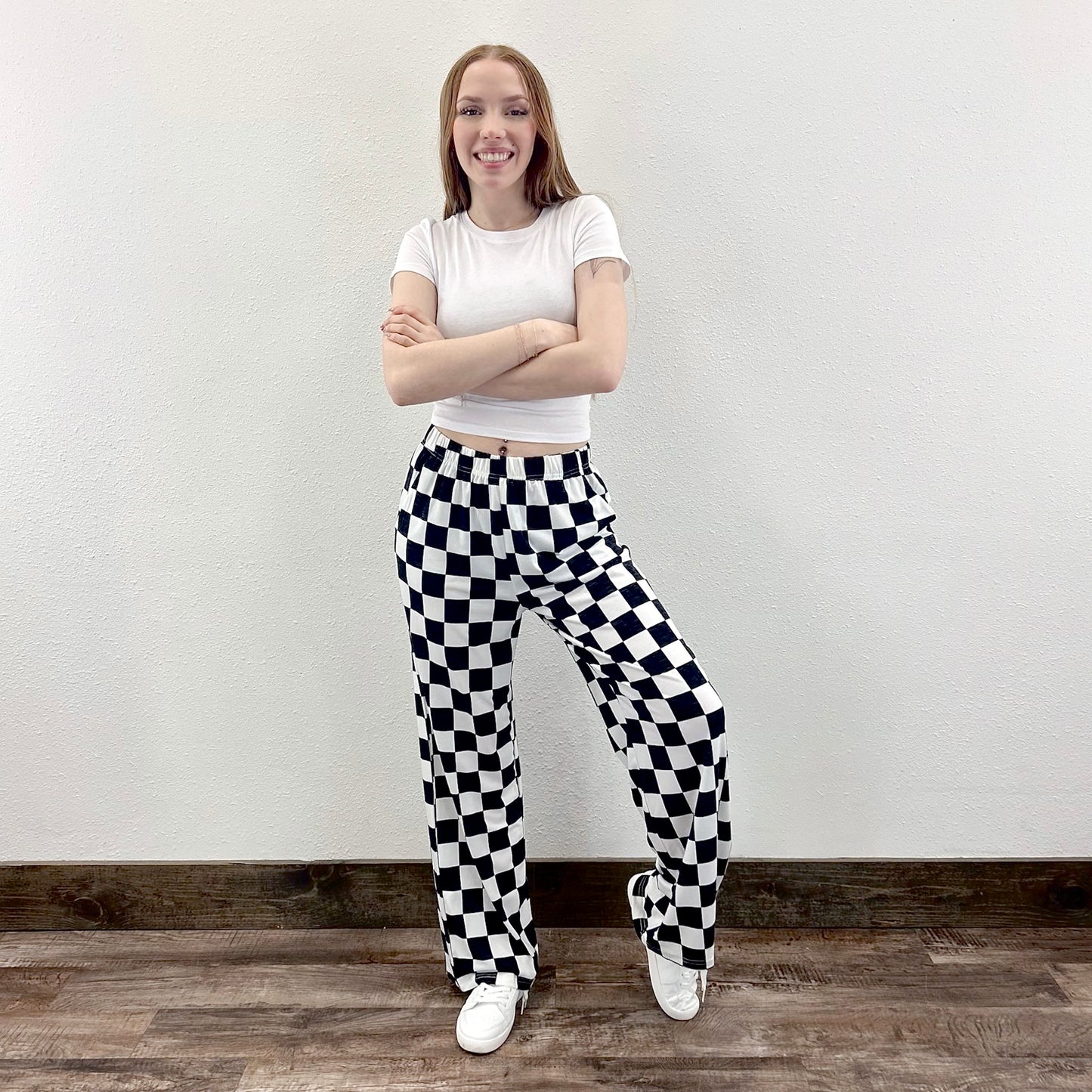 Checkered Pants