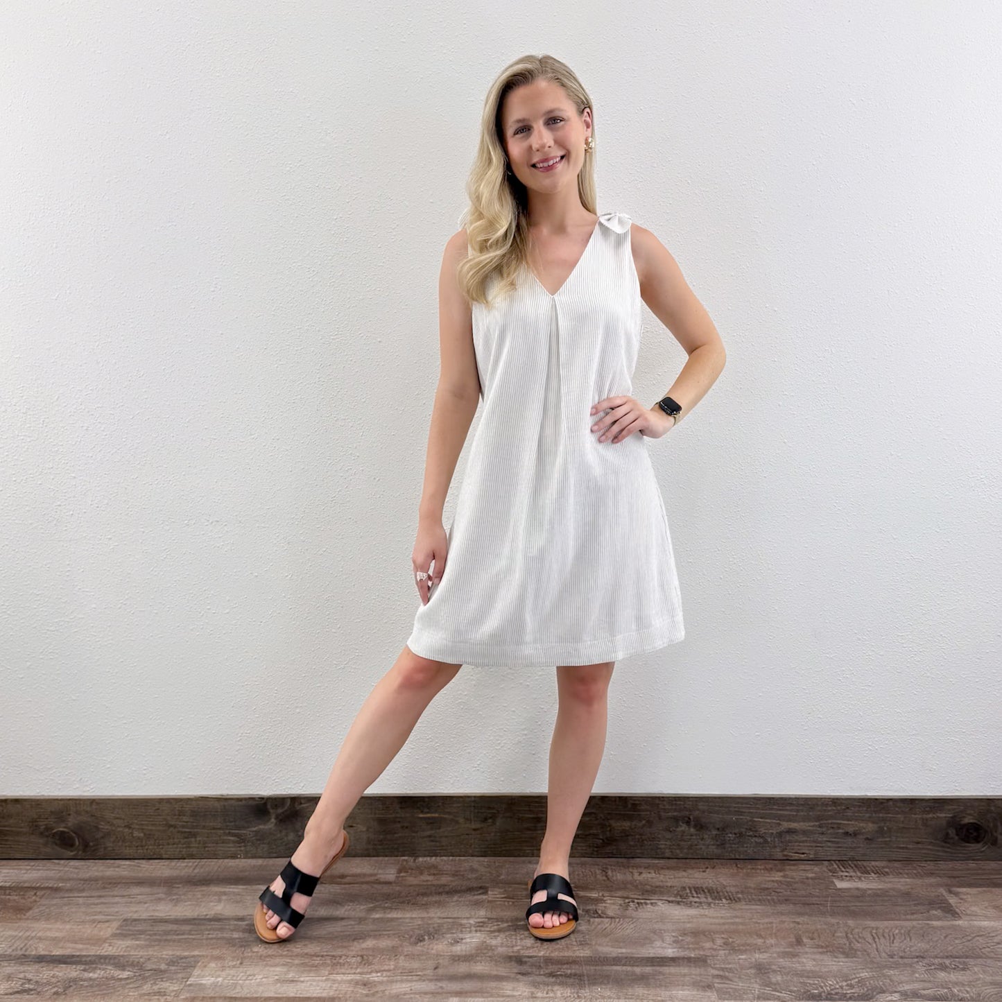 Stiped Mini Dress