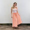 Peach Dress