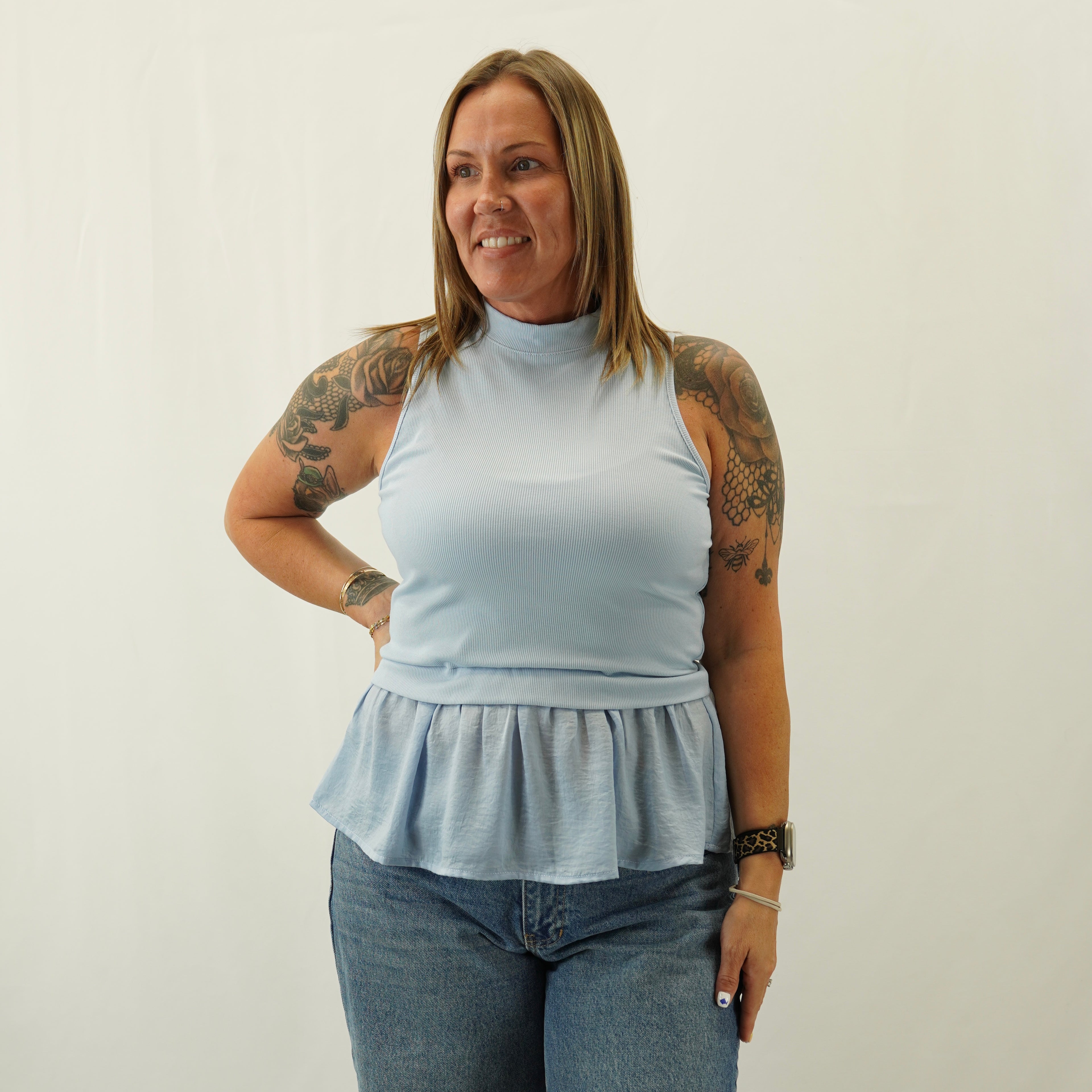Mock Neck Tank