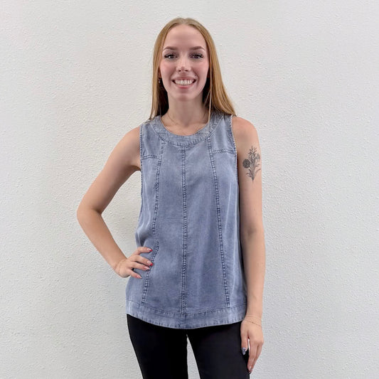 Chambray Top