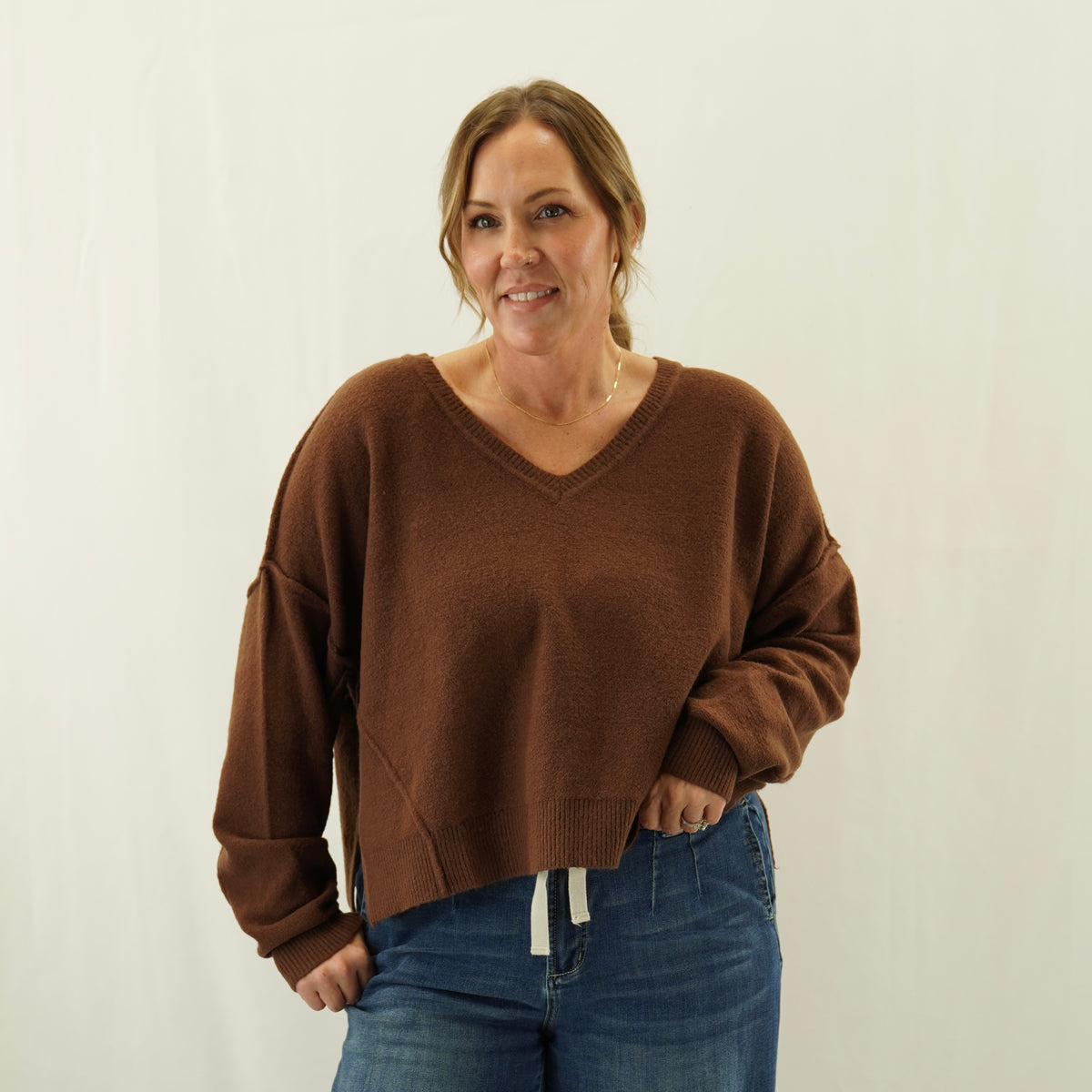 Maple knit sweater