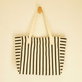 Striped Canvas Bag