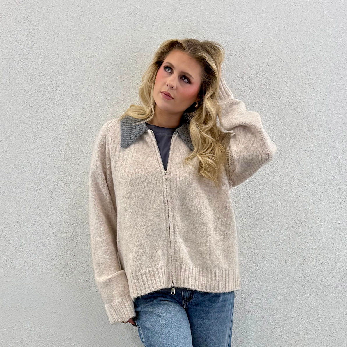 Apricot Sweater