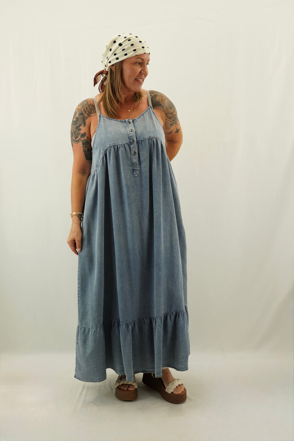 Chambray Dress