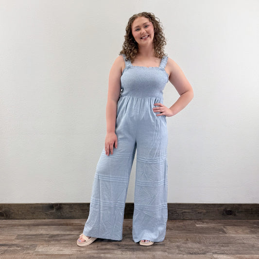 Pintuck Jumpsuit