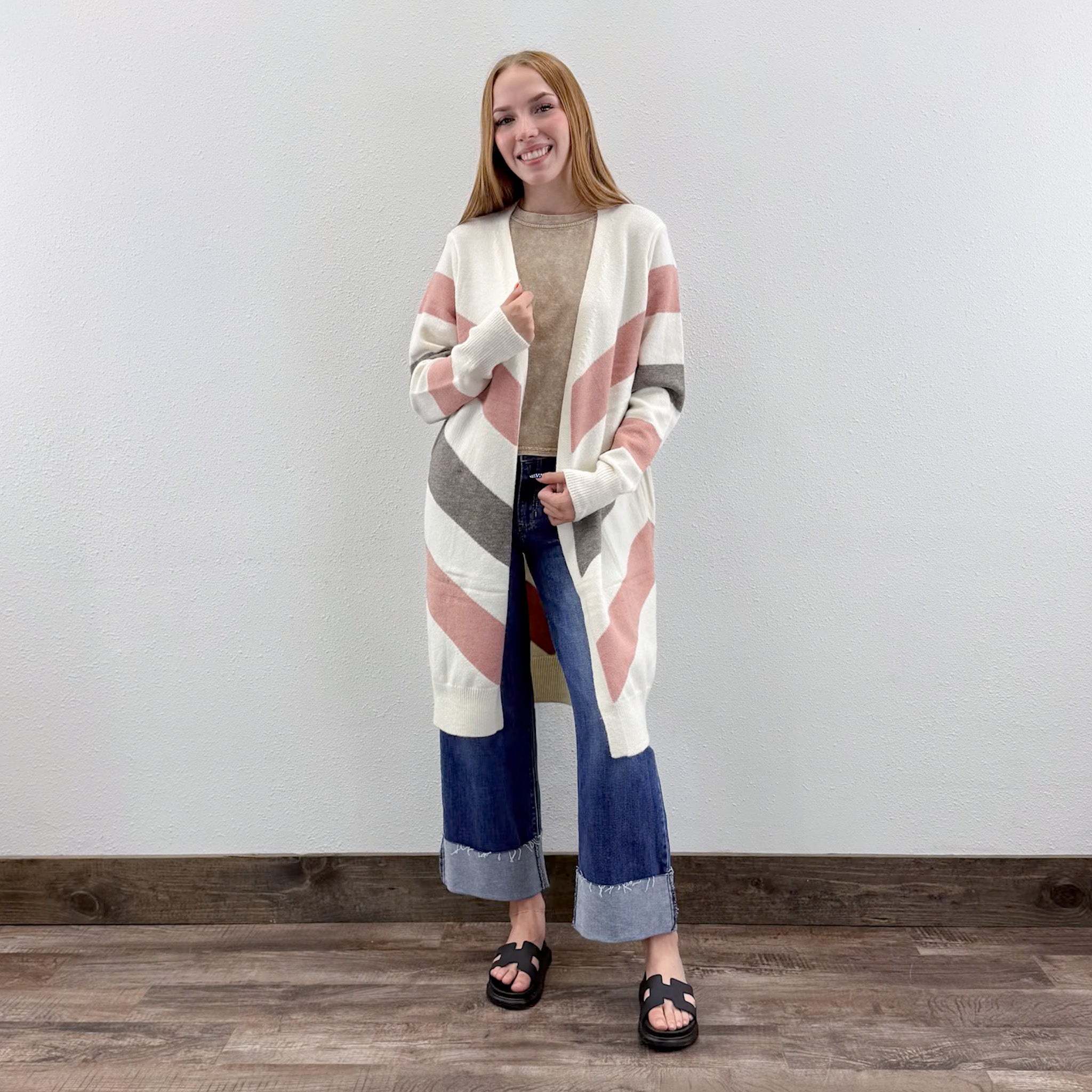 Chevron Cardigan