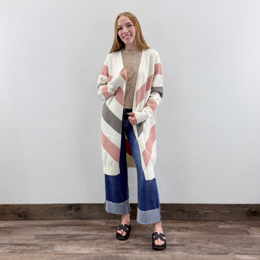Chevron Cardigan