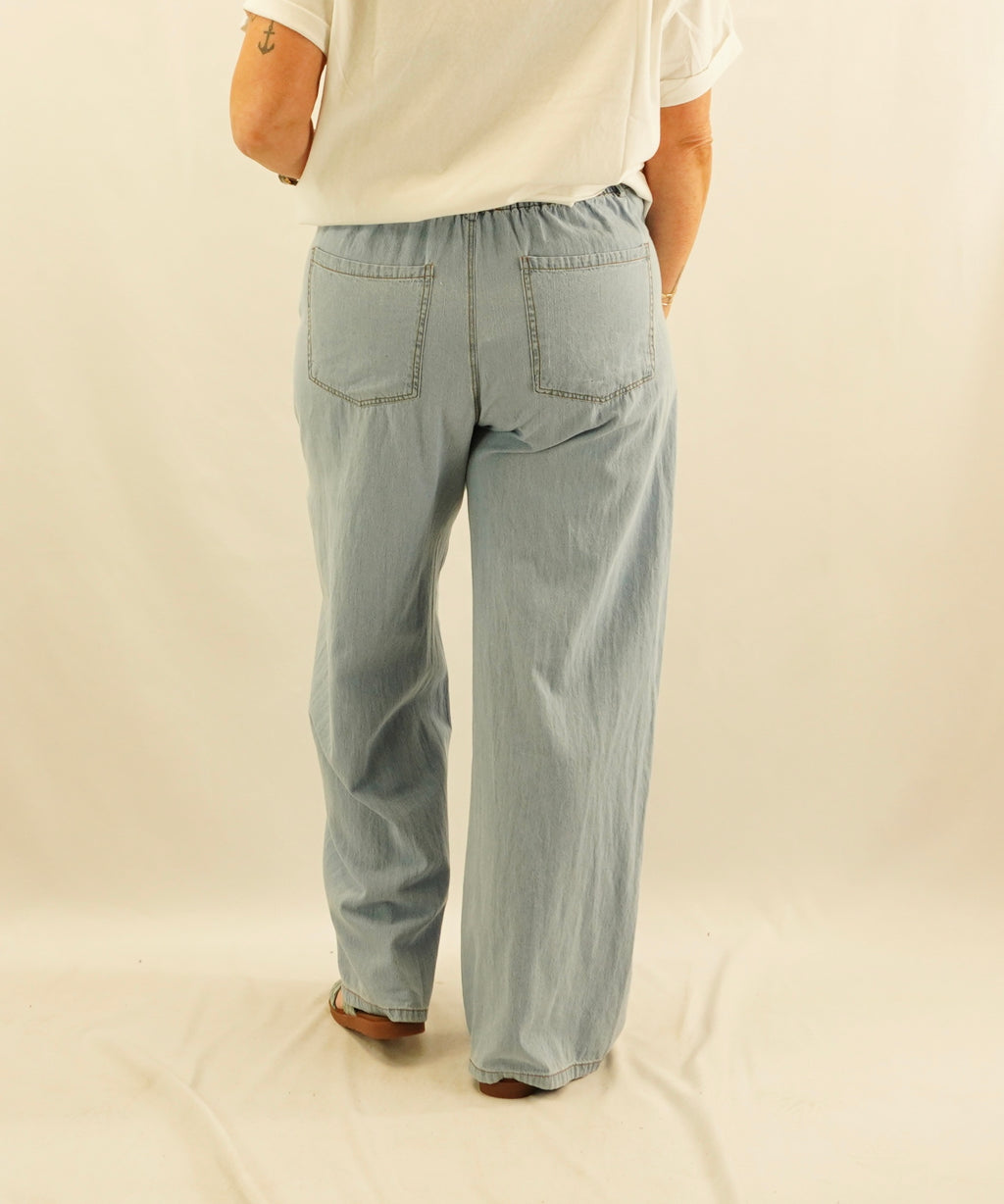 Drawstring Jeans