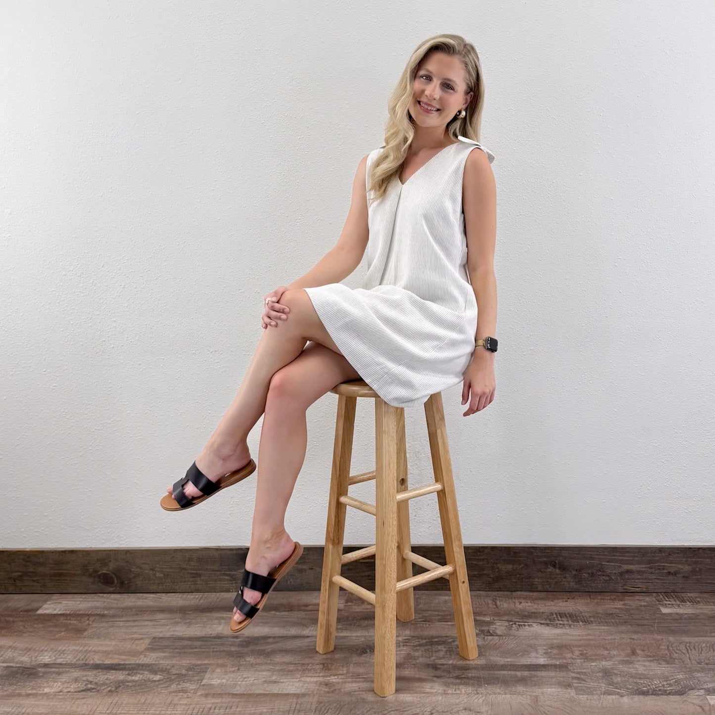 Stiped Mini Dress