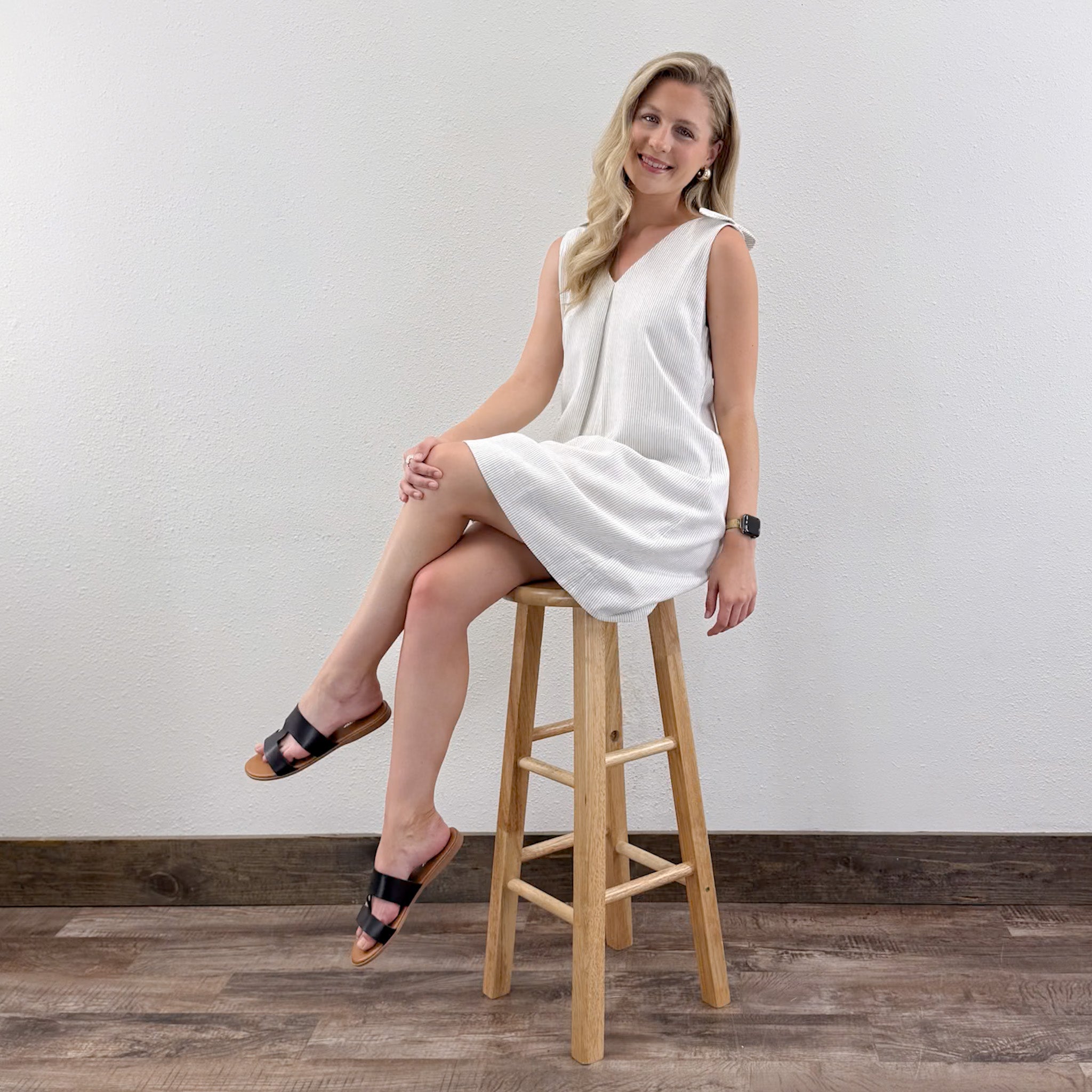 Stiped Mini Dress