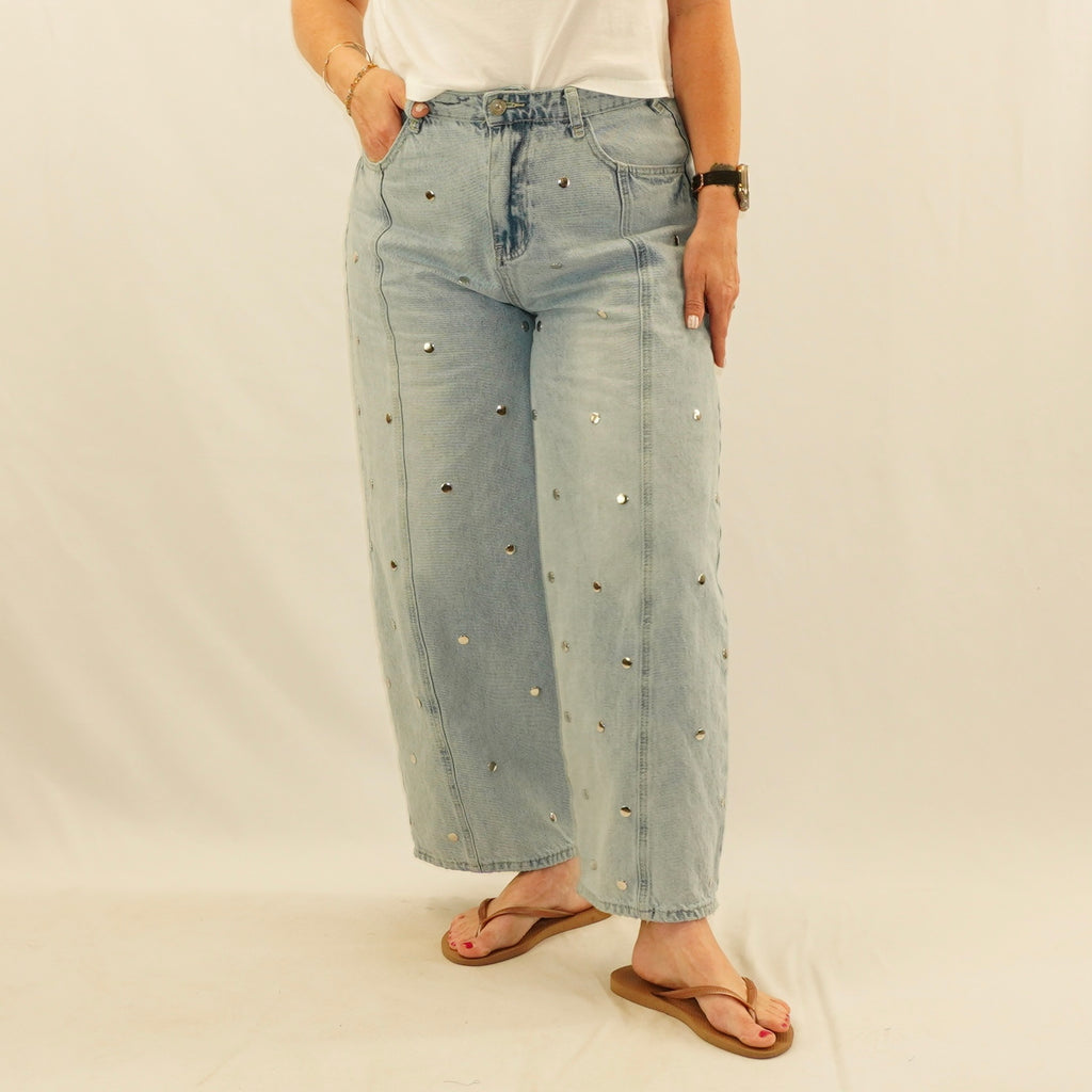 Studded Jeans
