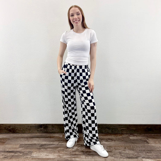 Checkered Pants