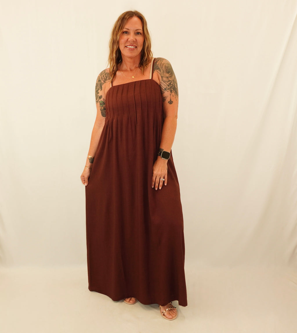 Brook Pintuck Dress