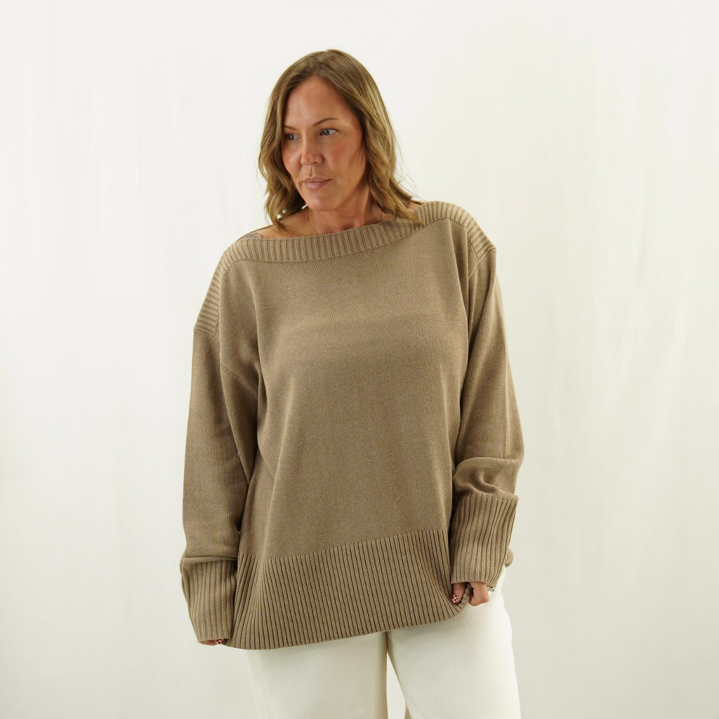 Boatneck Pullover
