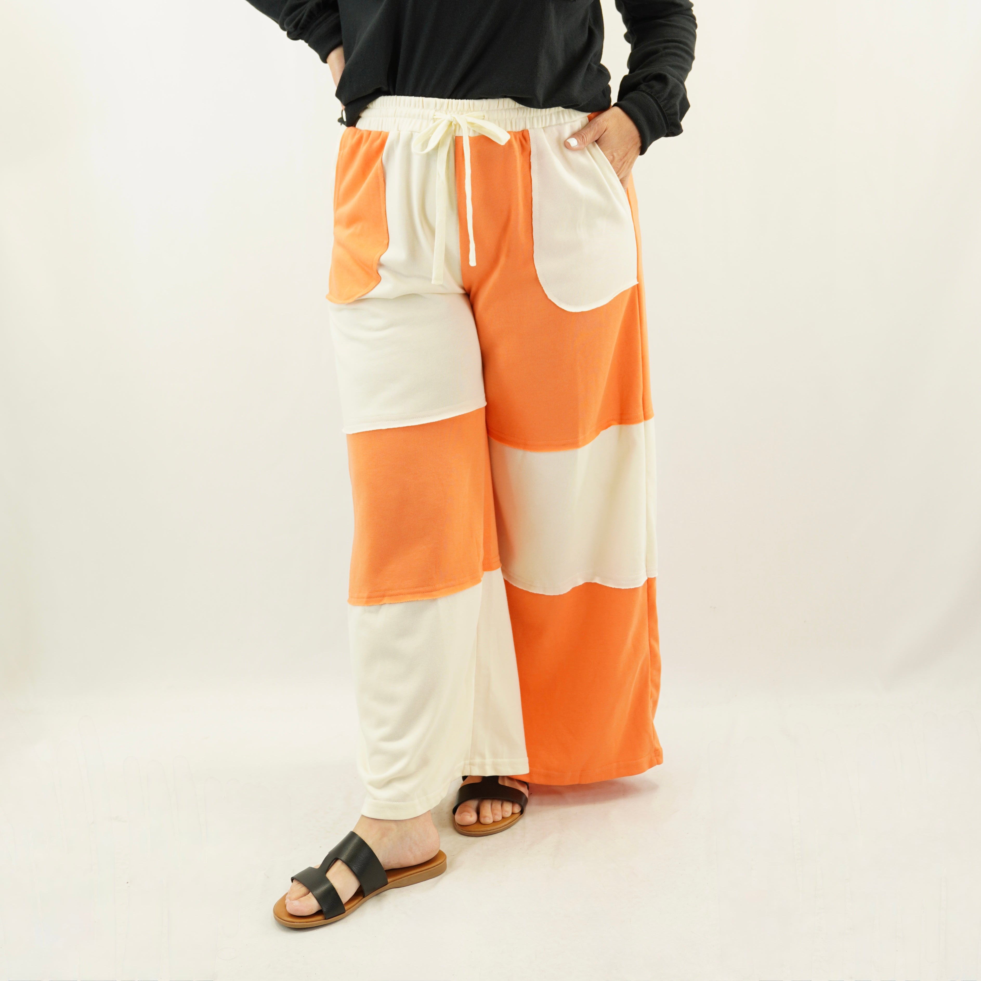 Russet Patchwork Pants