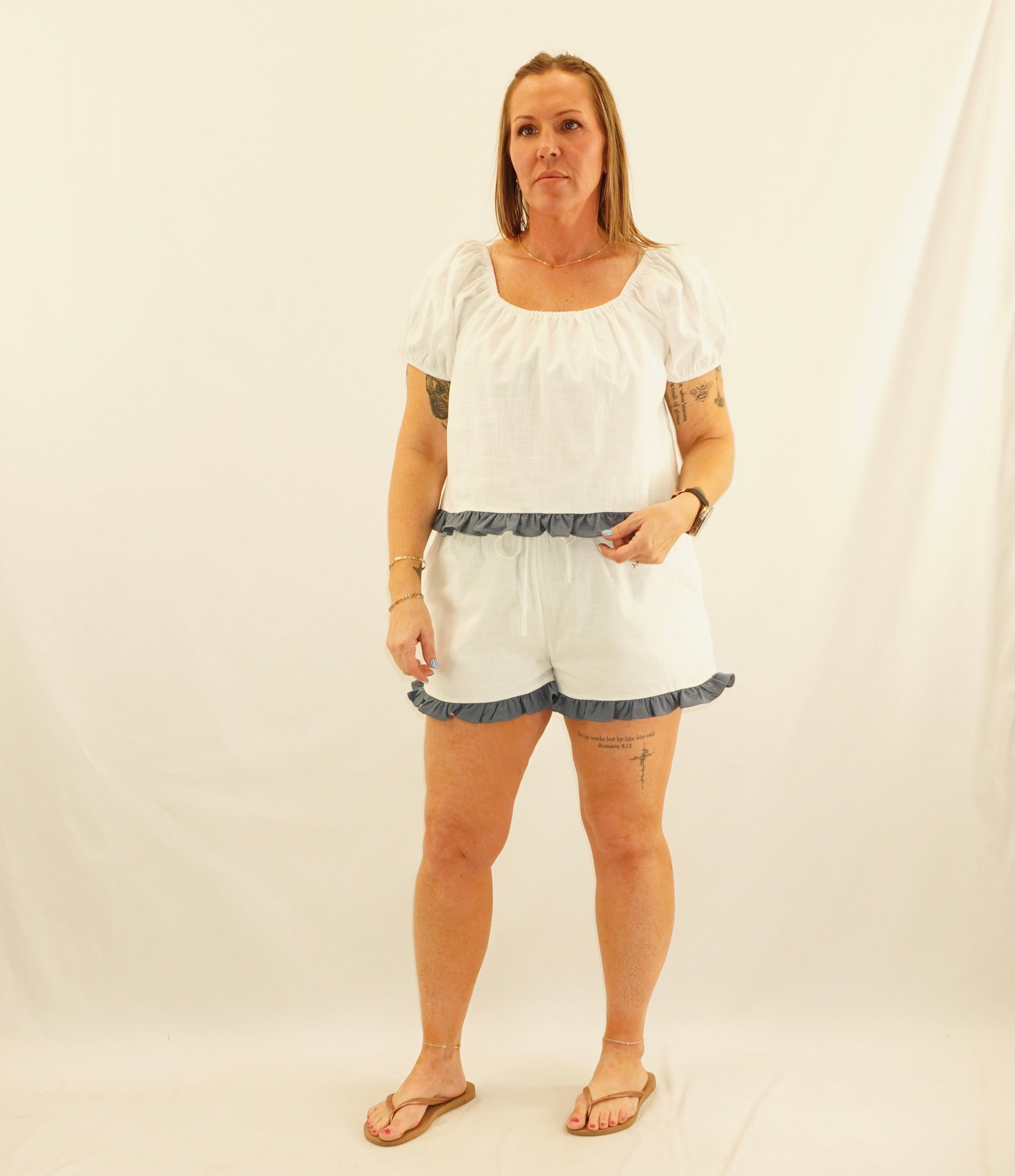 Ruffle Shorts