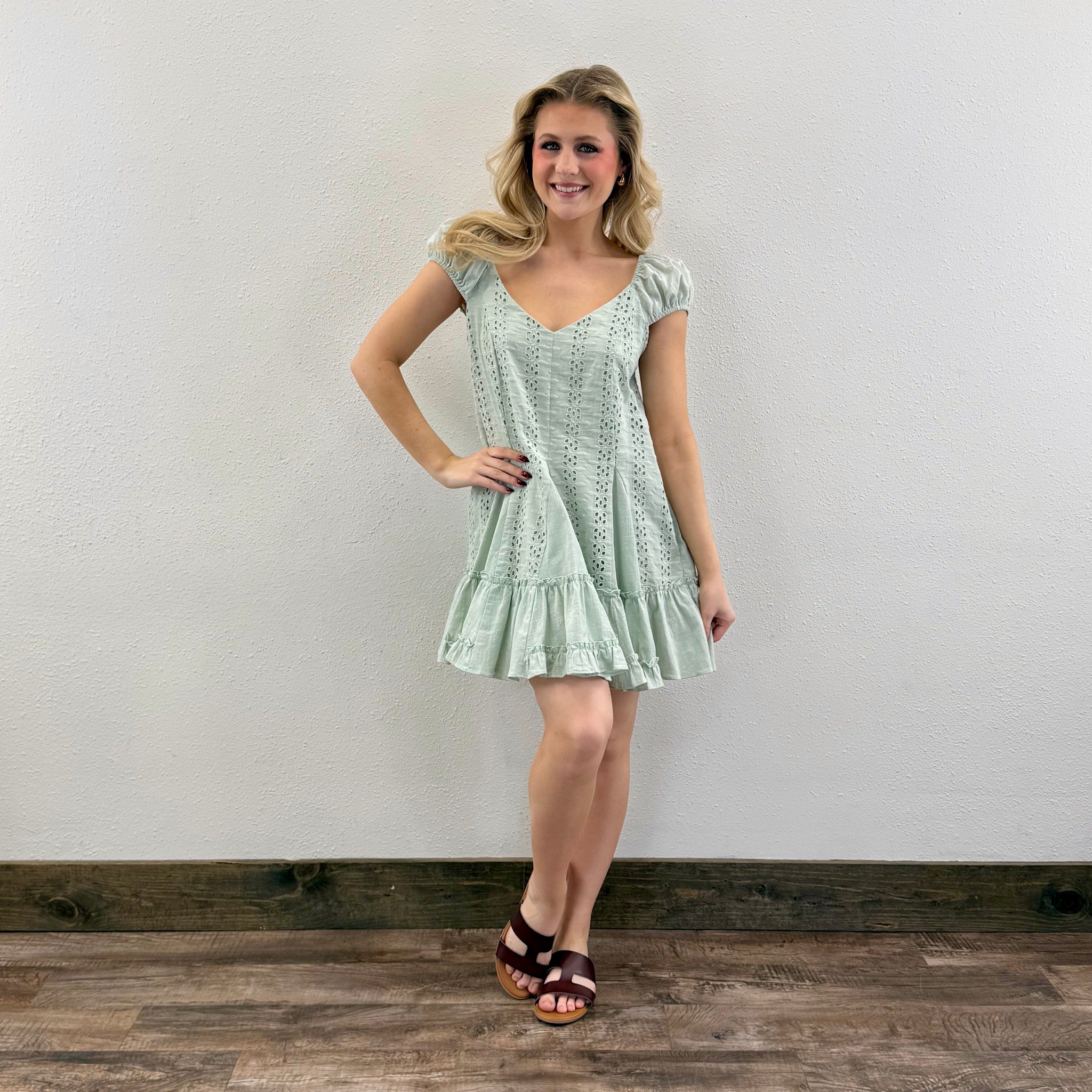 Eyelet Dress