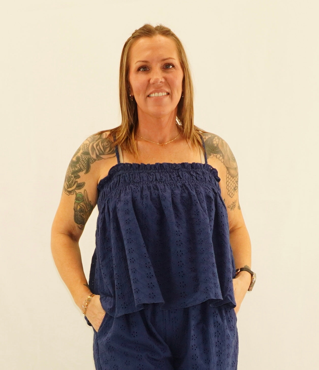 Eyelet Top
