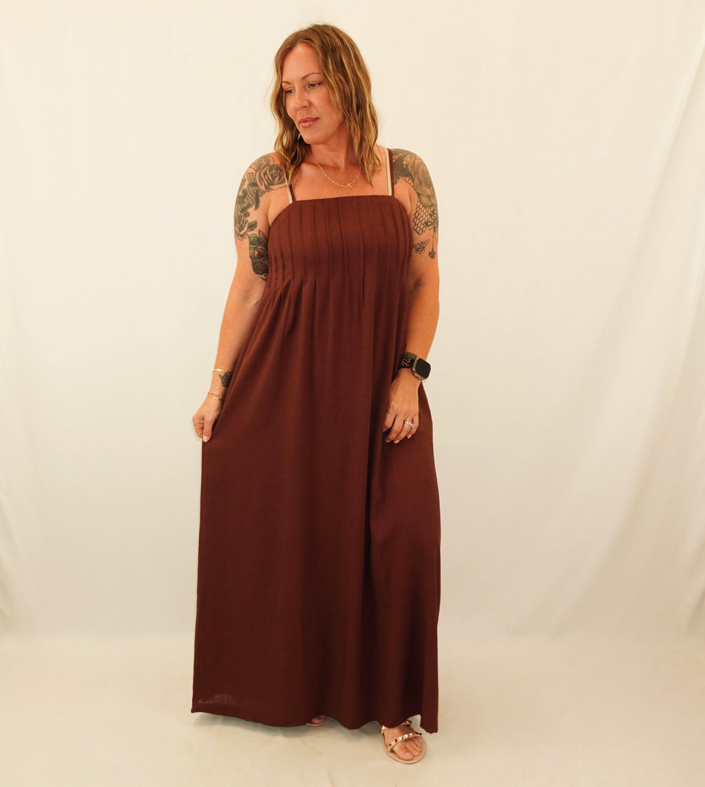 Brook Pintuck Dress