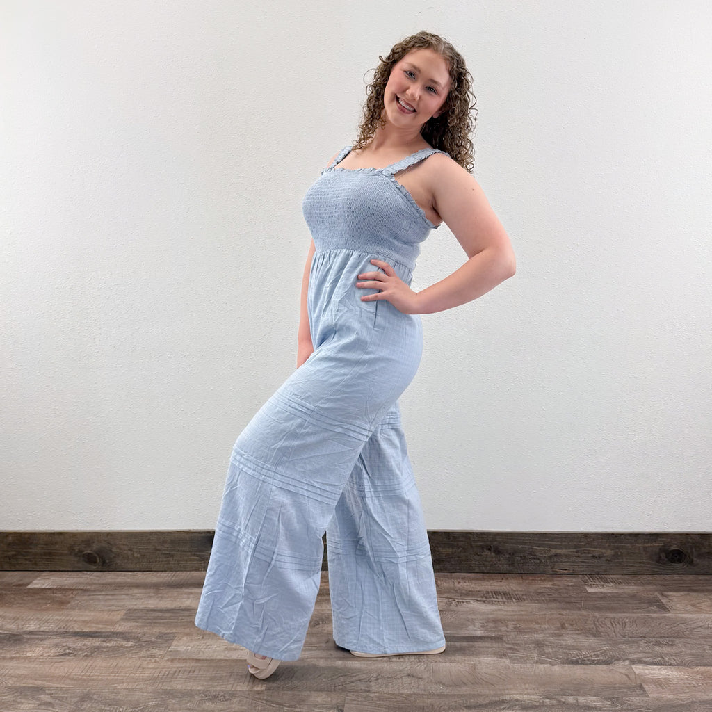 Pintuck Jumpsuit