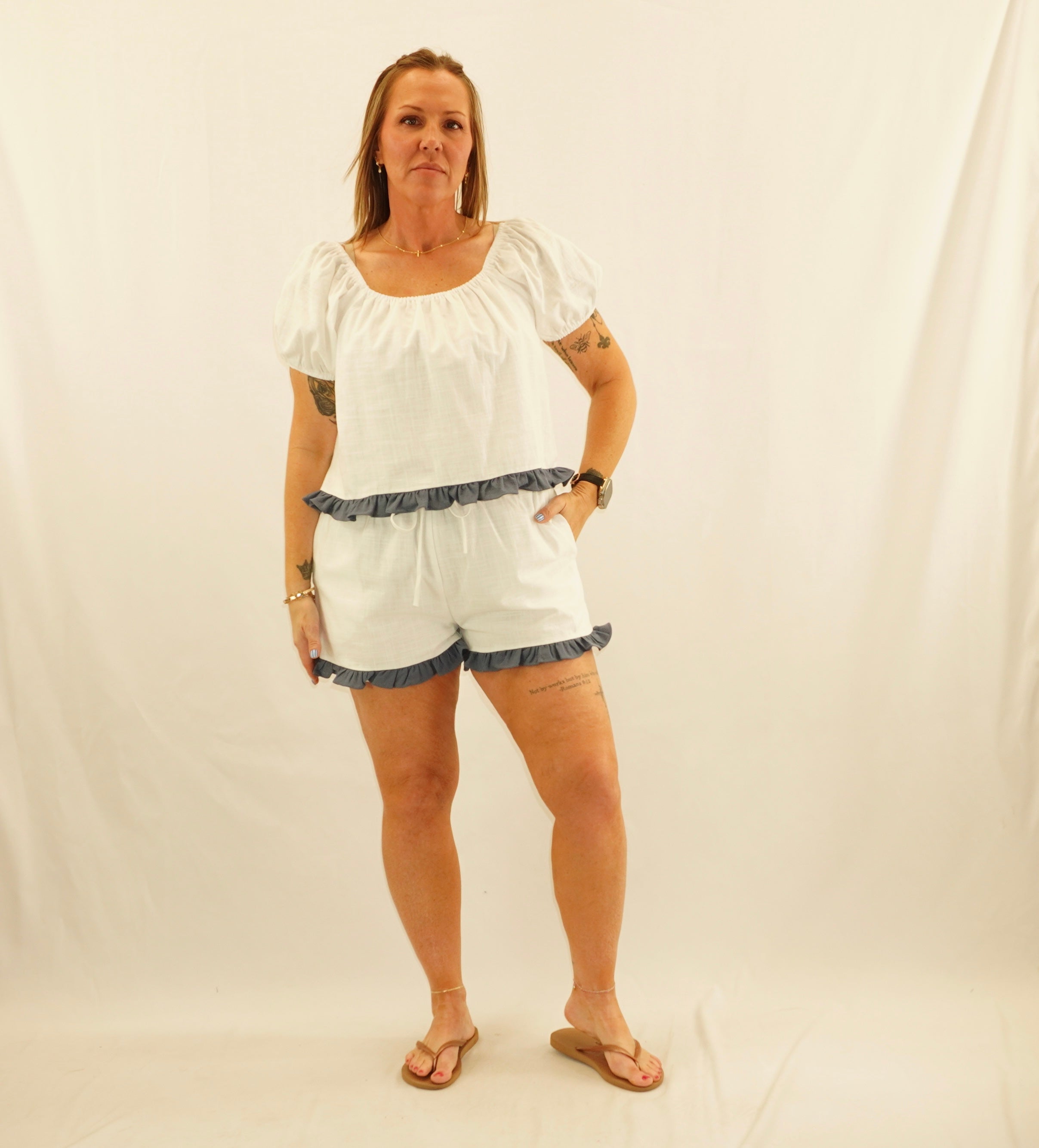Ruffle Shorts