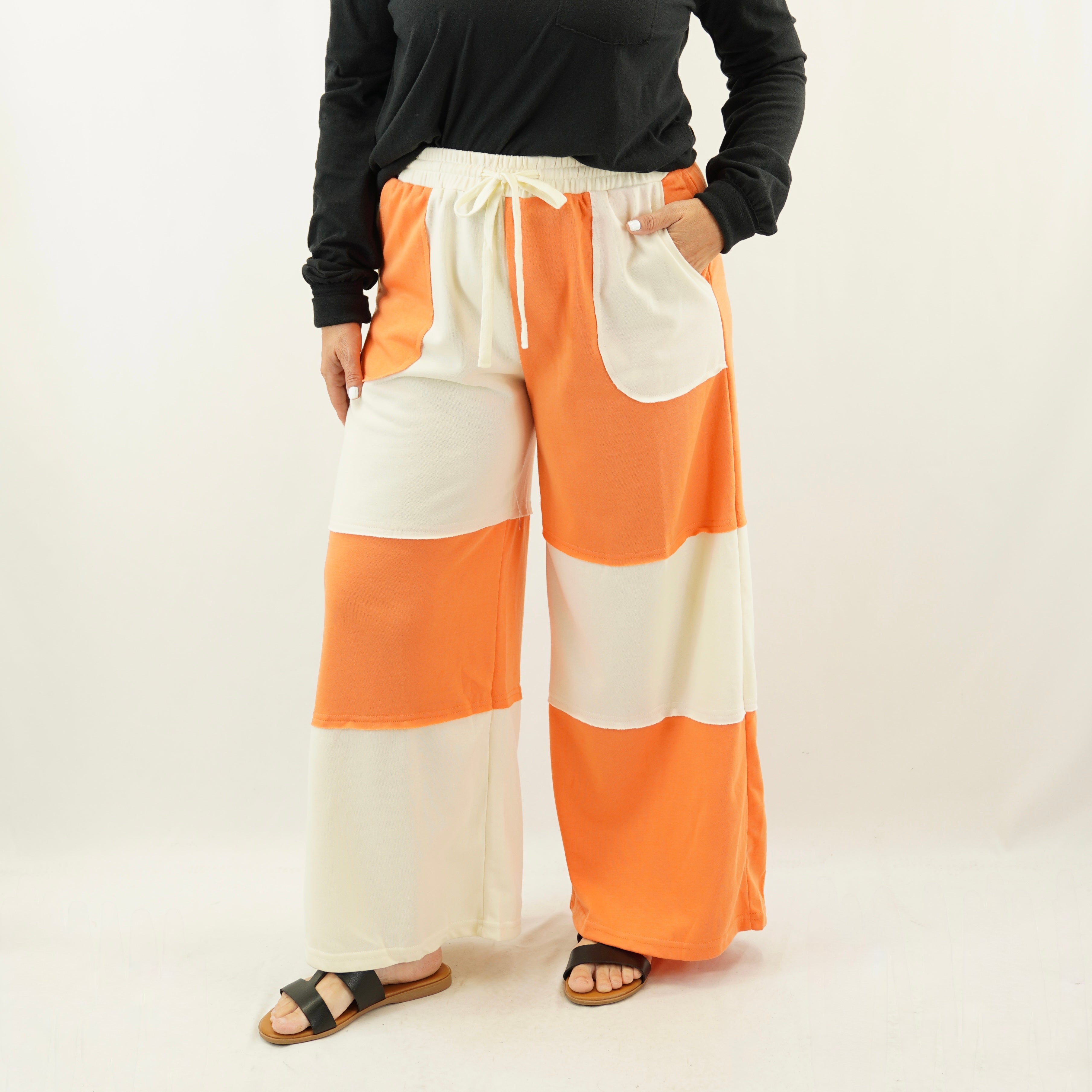 Russet Patchwork Pants