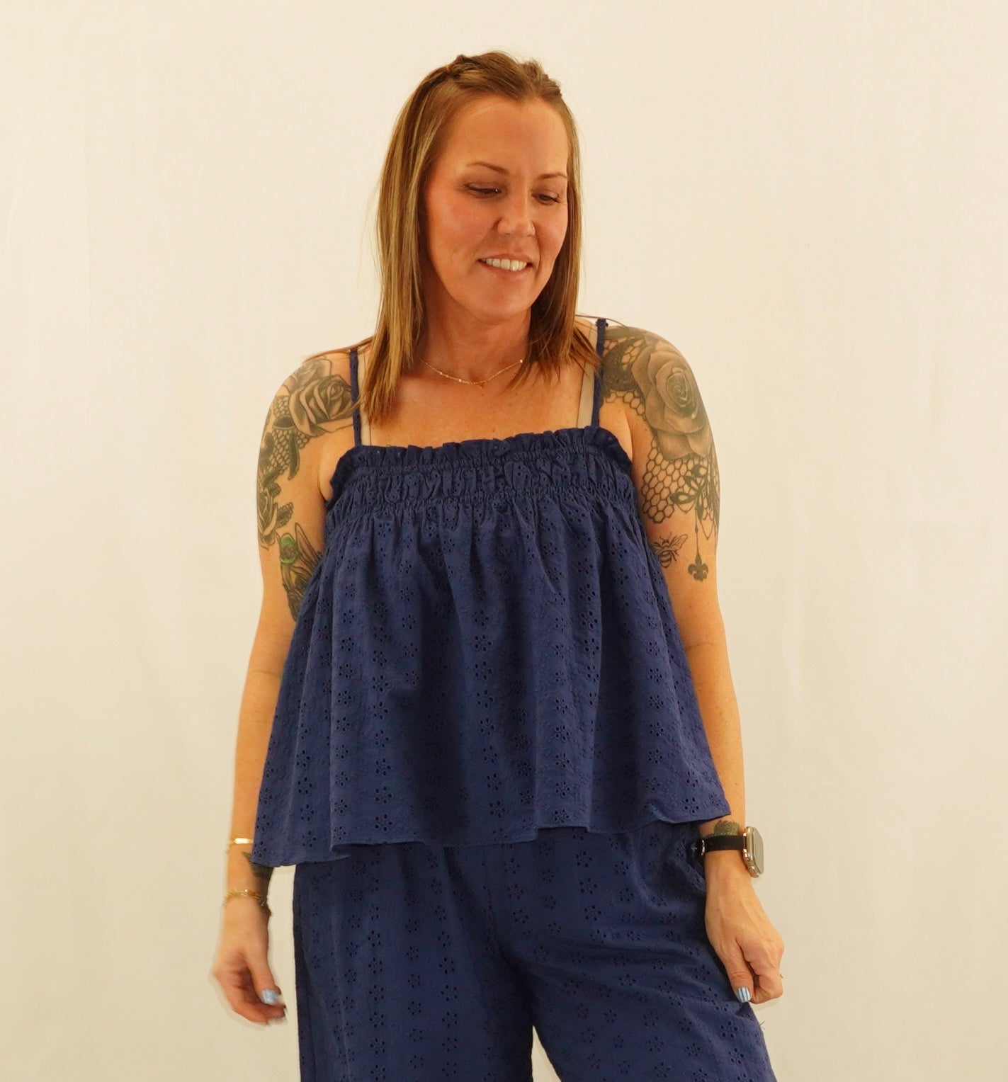 Eyelet Top