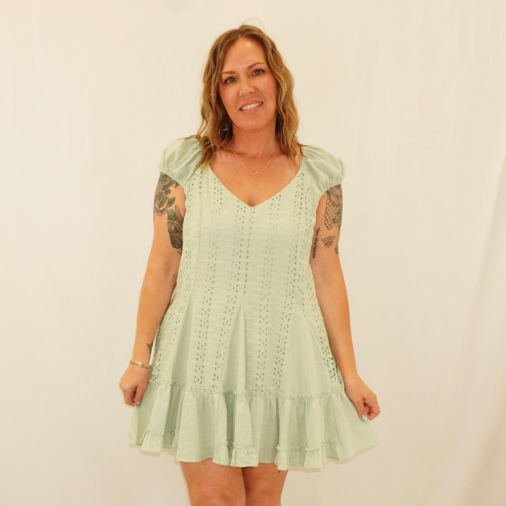 Eyelet Dress