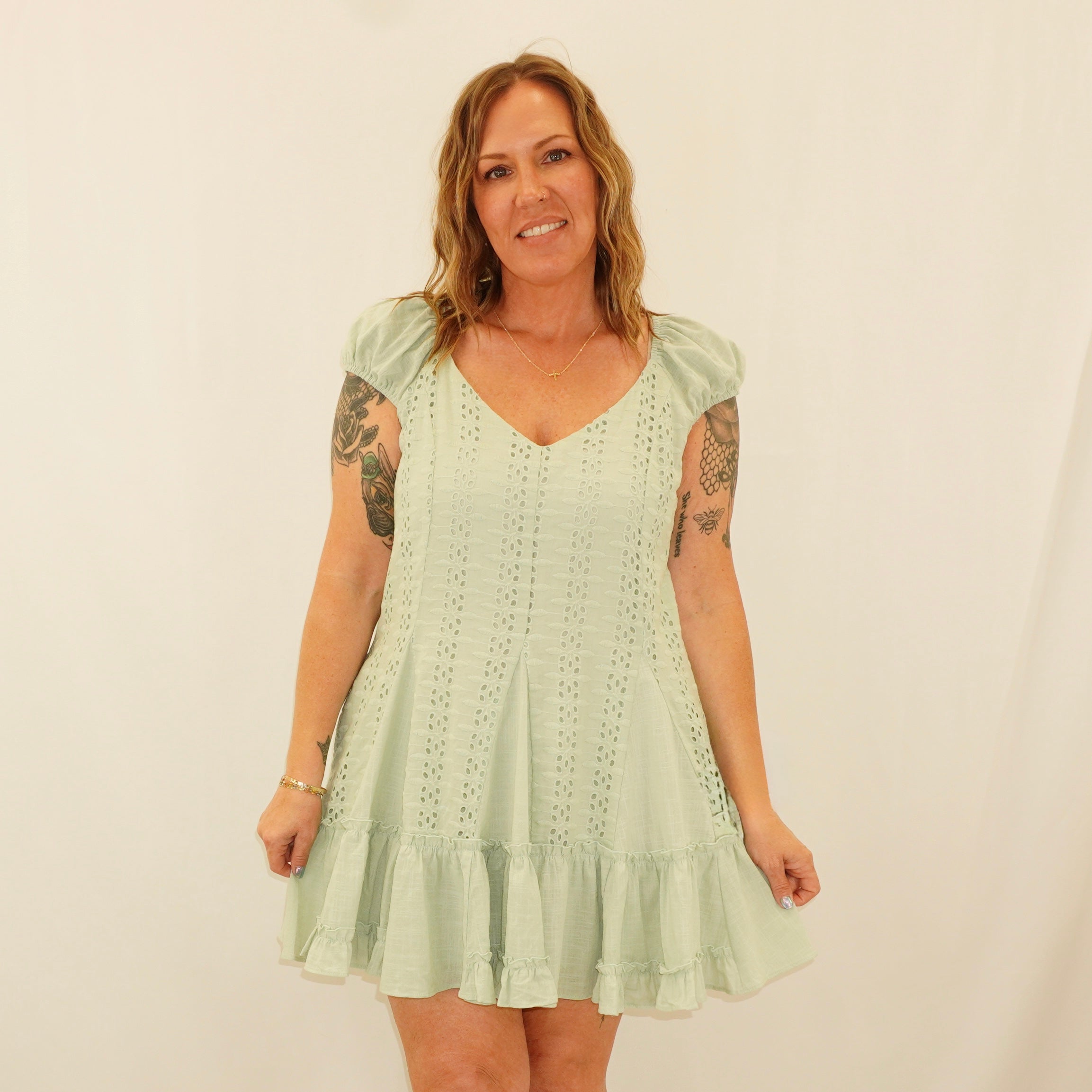 Eyelet Dress