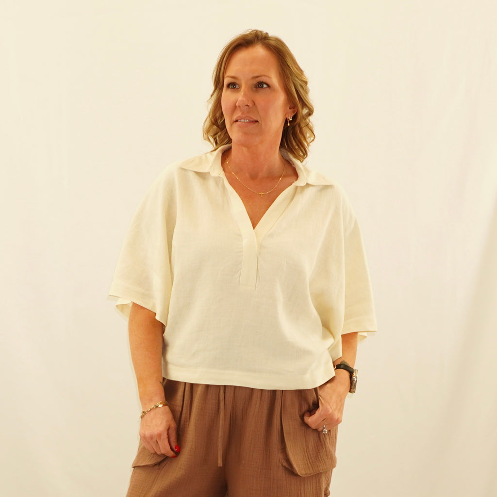 Drape Blouse