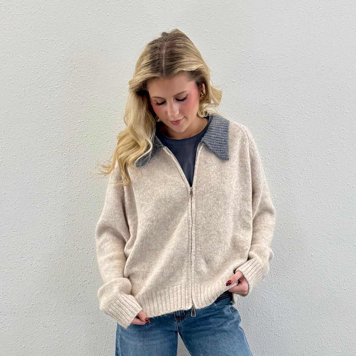 Apricot Sweater