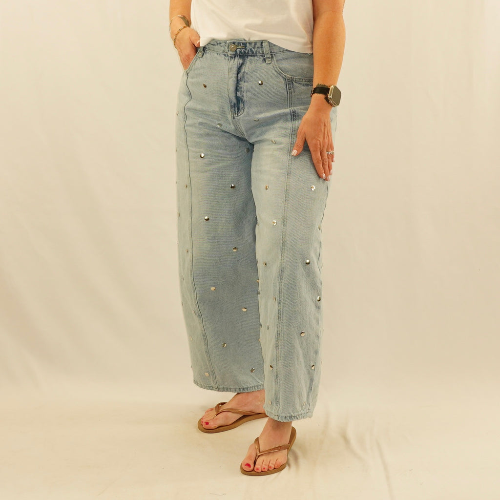Studded Jeans