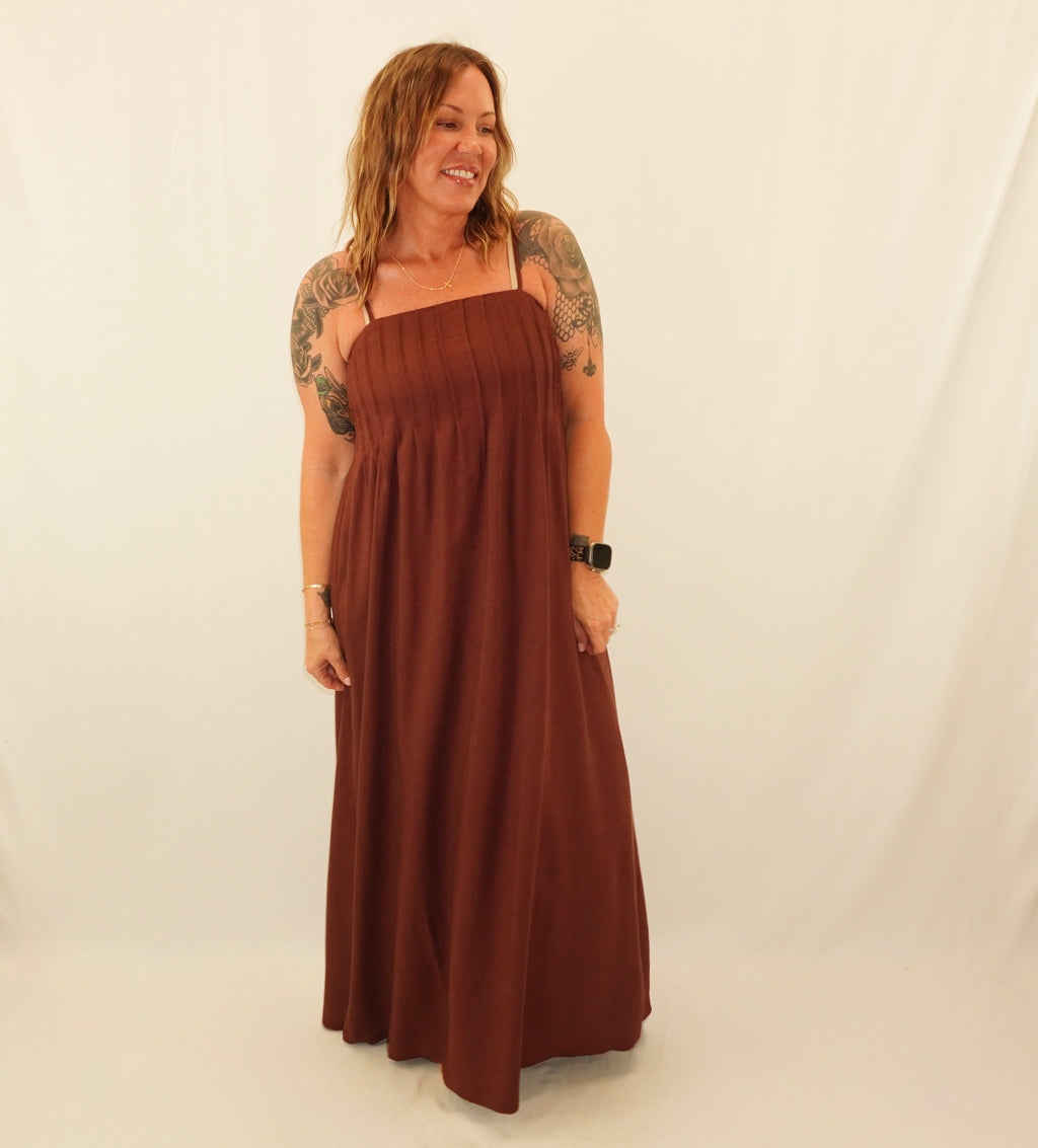 Brook Pintuck Dress