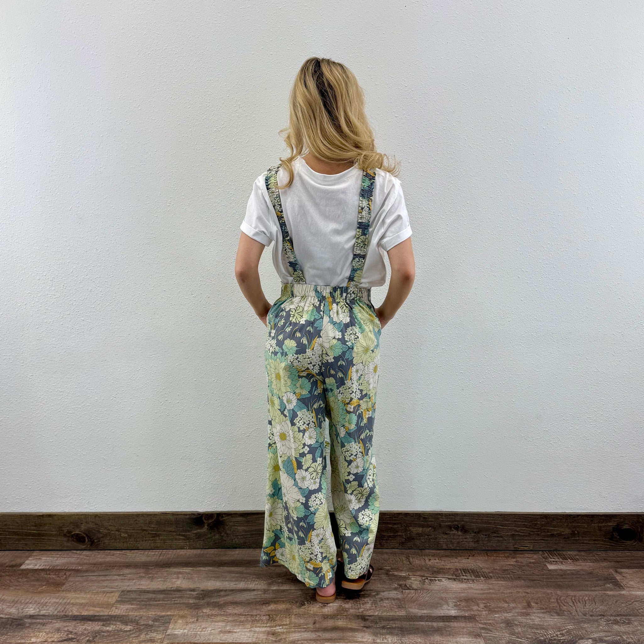 Floral Overalls