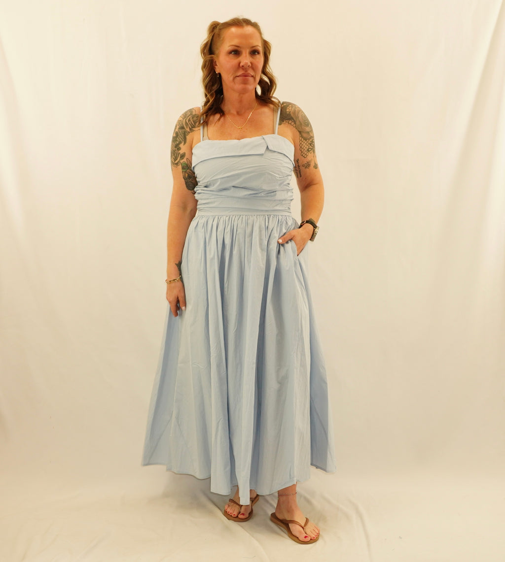 Ruched Mini Dress
