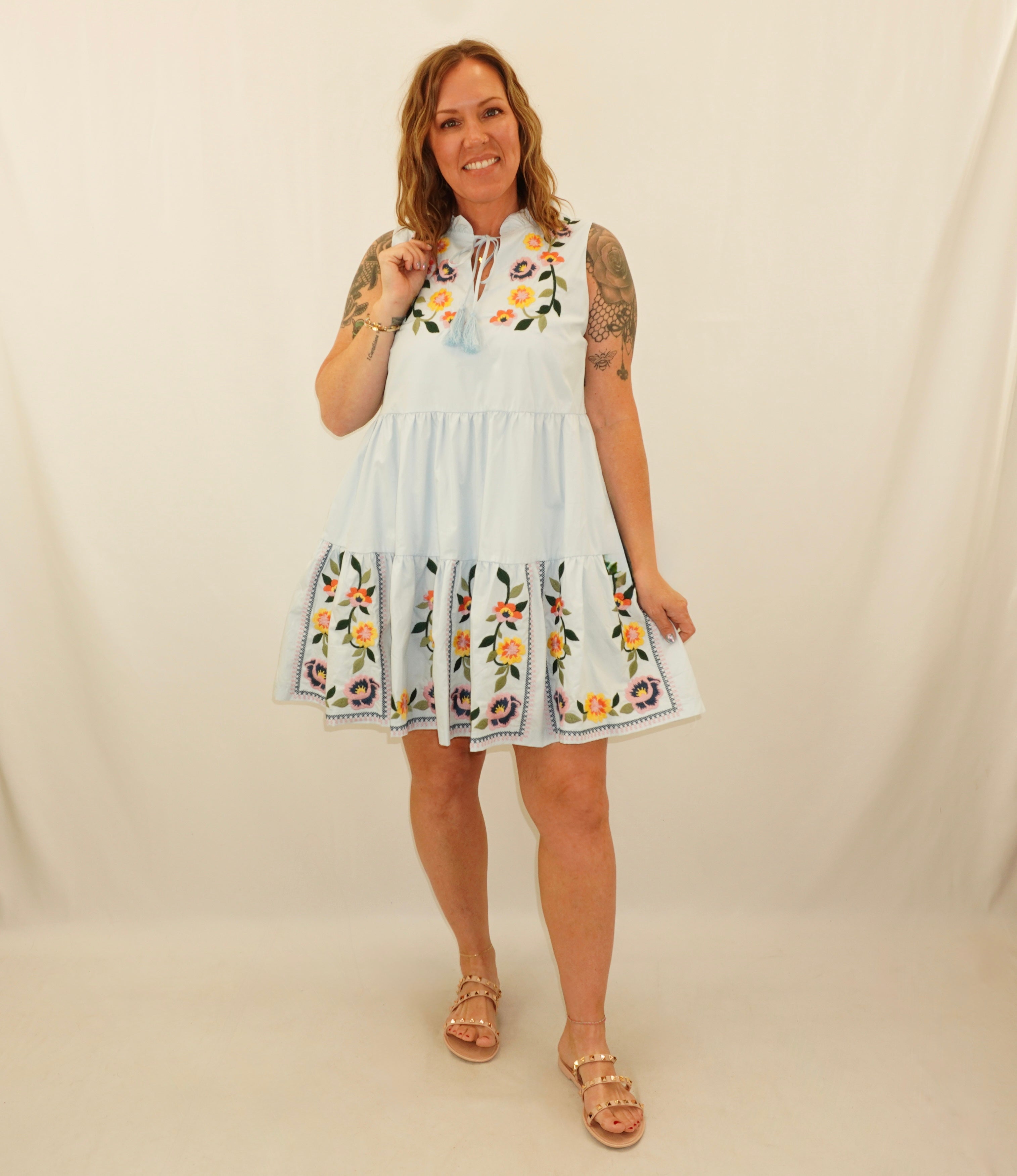 Floral Mini Dress